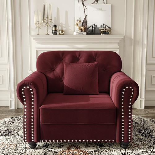 Chesterfield accent chair with - chesterfield,