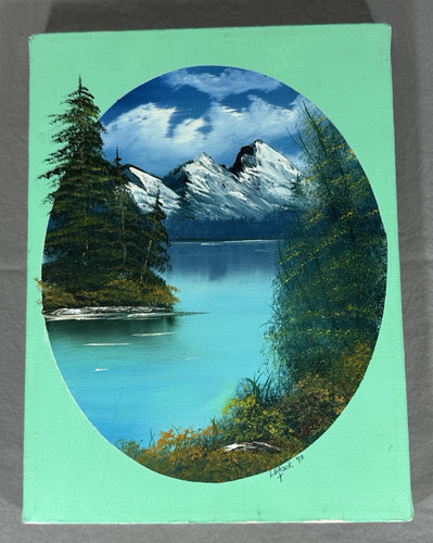Signed original oil - signed,