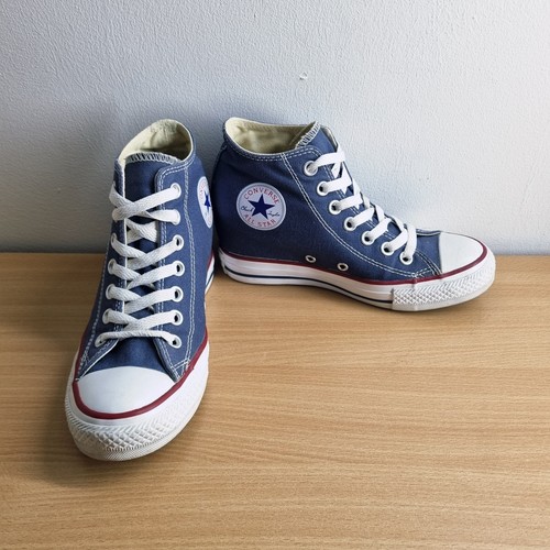 Converse wedge blue white - blue,