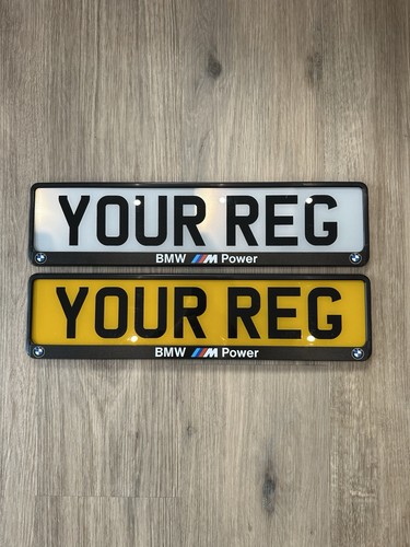 Bmw power number plate - bmw,