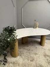 Marble Top Tear Drop Coffee