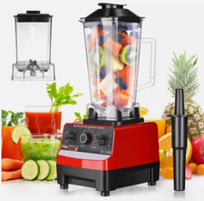 2L Commercial Food Blender Juicer Mixer Crusher Processor Grinder 4500W Powerful