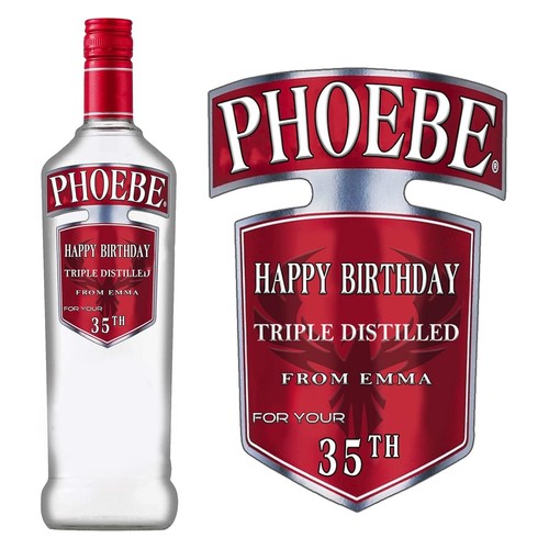 Personalised sticker label - sticker,