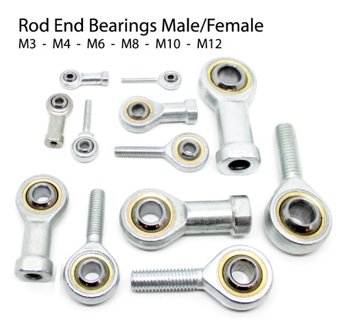 Male female rod end - male/female, eye