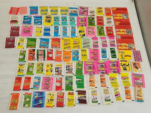 Chewing gum wrappers