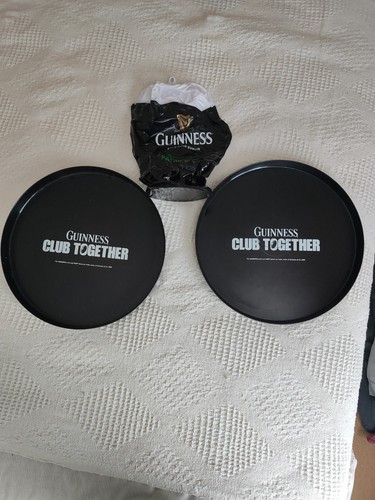 Guinness trays and inflatable - guinness,