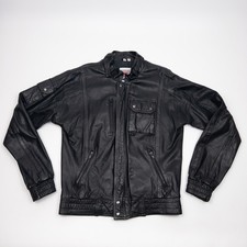 Vtg LeMans Corp Leather Cafe