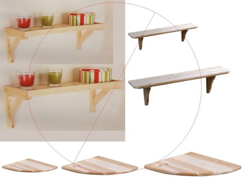 Natural wood wooden framed - wood,
