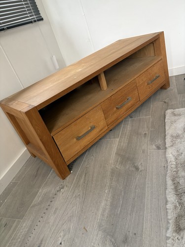 Solid oak stand - solid, unit