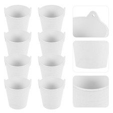 10 Pcs Mini Buckets Plastic