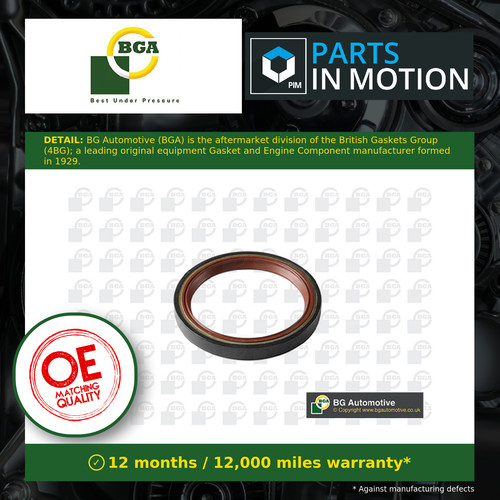 Crankshaft oil seal - crankshaft,