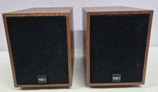 2X TIBO Alchemy Bookshelf Speakers 2 Way, 4ohms, 50w Tested & Working. See Video