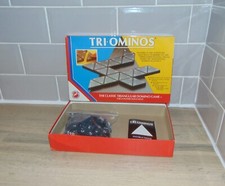 Triominos The Classic Triangular Domino Game Peter Pan Playthings Complete