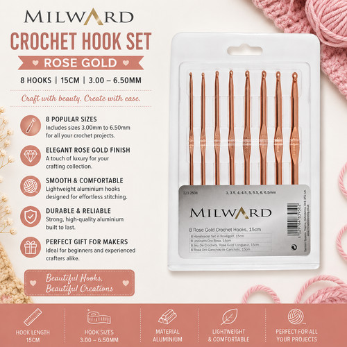 Milward crochet hook - hook, set