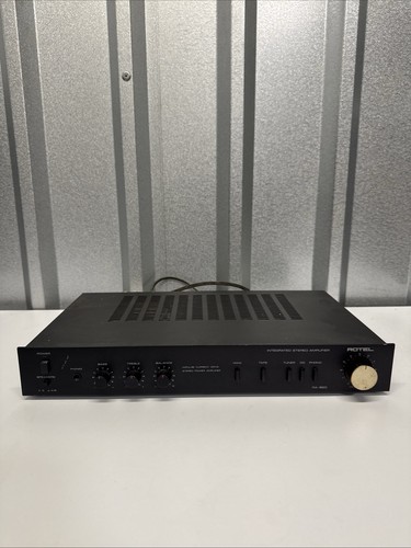 Rotel 820 stereo amplifier - rotel, ra-820