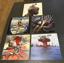 GORILLAZ ART CARD SET OF FIVE