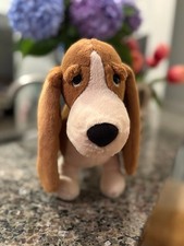 Jellycat Randall Basset Hound Dog Plush Soft Toy Christmas Gift + Dust Bag 35cm
