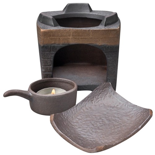 Set tea warmer ceramic - of,
