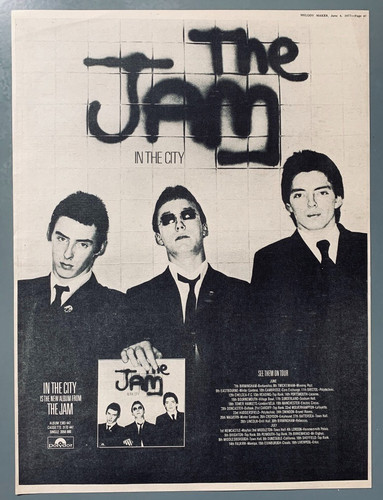 The jam vintage 1977 poster - 1977,