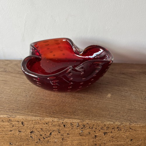 Murano art glass bowl dish - murano,