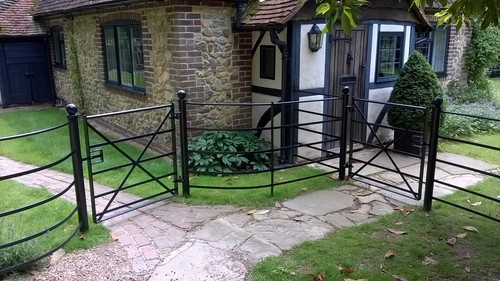 New metal garden - new, gate