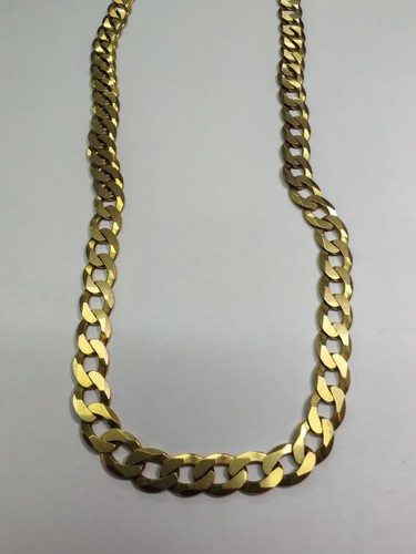 9ct gold curb chain - 9ct,
