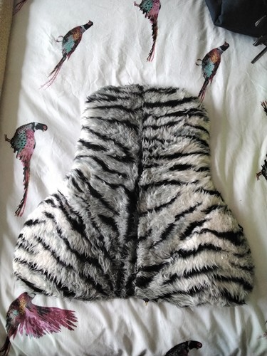 Nuumed zebra print - print, saddle