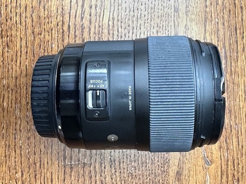 Sigma 35mm dg hsm art - f/1.4,
