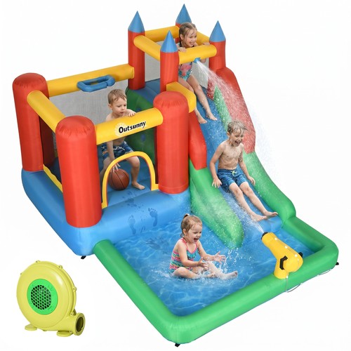 Outsunny kids bouncy - kids, castle