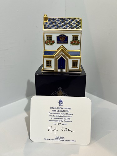 Royal crown derby miniature - crown,