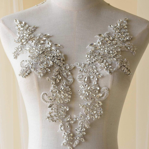 Sparkling rhinestone applique - rhinestone,