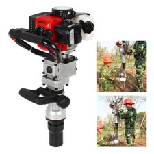 Petrol Fence Post Rammer Pile Driver Knocker Concrete Banger 2 Stroke Engine