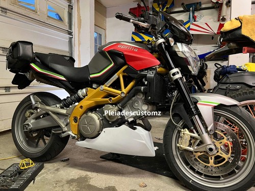Aprilia shiver 750 bellypan - aprilia,