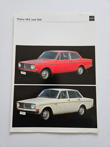 Volvo 142 144 sales - volvo, brochure