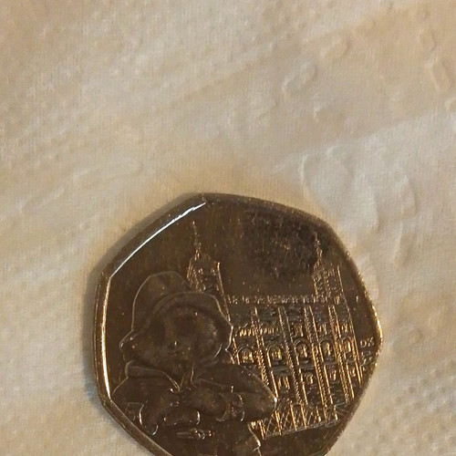 2019 50p coin paddington - uk,