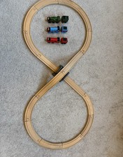 Thomas & Friends Wooden Track Master With Trains And Carriages Bundle Wooden Toy