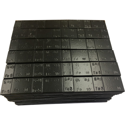 Black coated adhesive wheel - black,