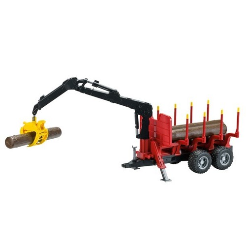 Bruder 02252 forestry - bruder, trailer