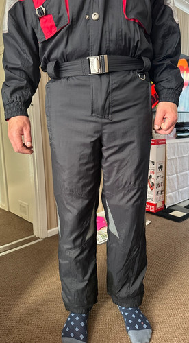 Marker ski suit black red - suit, black/red