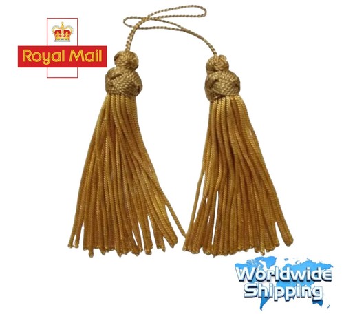 Gold bullion tassels - bullion,