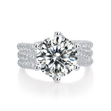 5CT Round VVS1 Moissanite