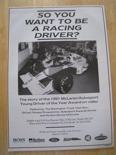You want a racing - so, to