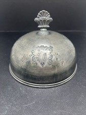 Pewter Meat Dome Cloche 5.5”