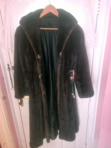 Womans mink coat size small - womans,