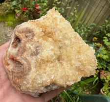 CITRINE ON CHALCEDONY ROUGH