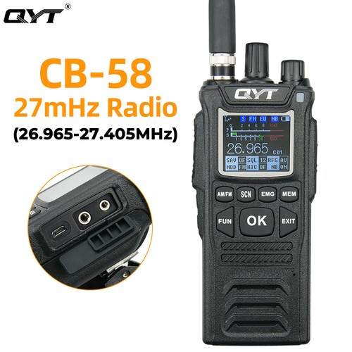 Qyt walkie talkie 27mhz - qyt,