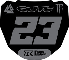 ODI DH Mountain Bike Front Number Plate Custom Thick GRAPHIC Surron Talaria 36