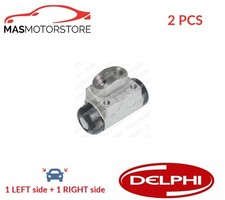 DRUM WHEEL BRAKE CYLINDER PAIR REAR DELPHI LW39034 2PCS A NEW OE REPLACEMENT
