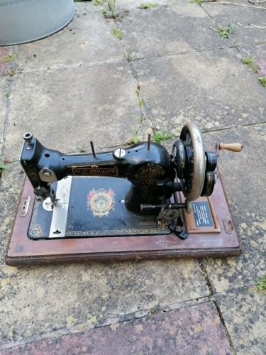 Antique jones sewing - jones, machine