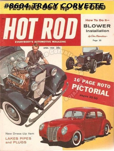 April 1958 hot rod - 1958,